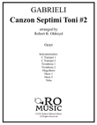 Canzon Septimi Toni #2