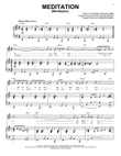 Meditation (Meditacao) [Jazz version] (arr. Brent Edstrom) mini preview