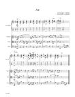 Air from Handel's Water Music