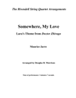 Somewhere, My Love