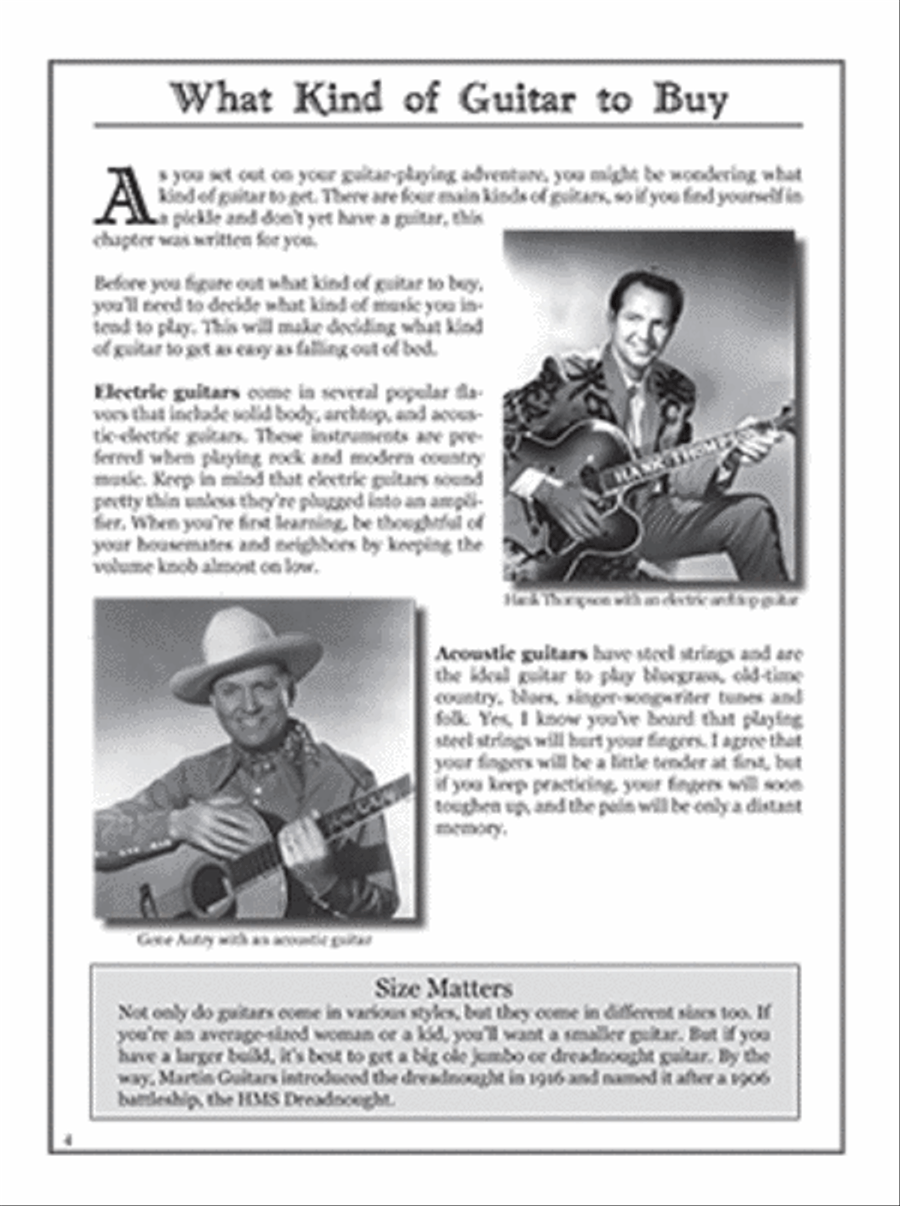 Easy 2-Chord Songs for Guitar-33 Simple Songs with Lyrics, Music & Tab Acoustic Guitar scores gallery preview page 2