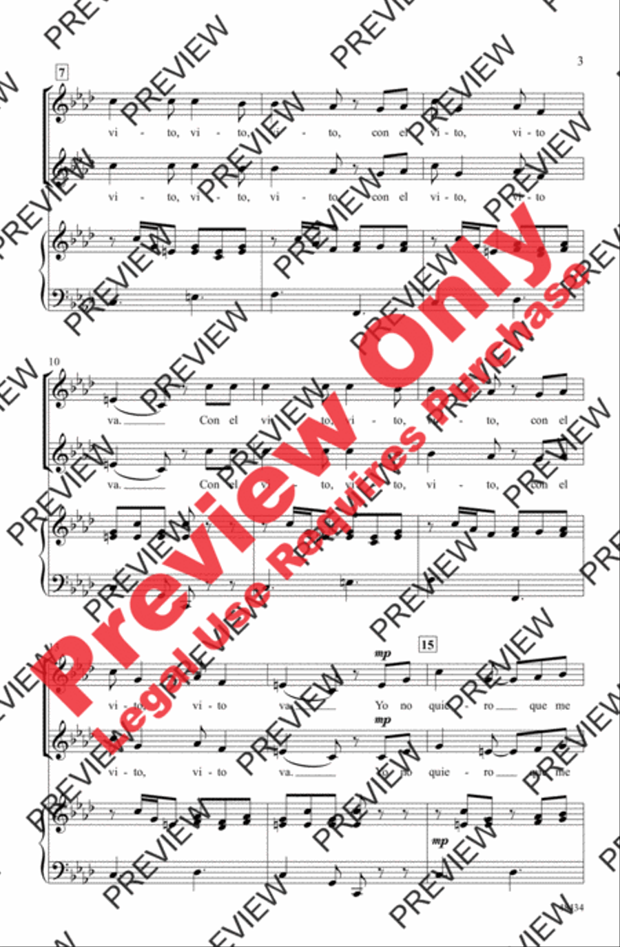 El Vito El Vito 2-Part scores gallery preview page 3