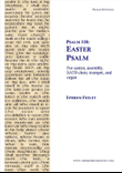 Psalm 118: Easter Psalm