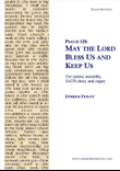 Psalm 128: May the Lord Bless Us and Keep Us