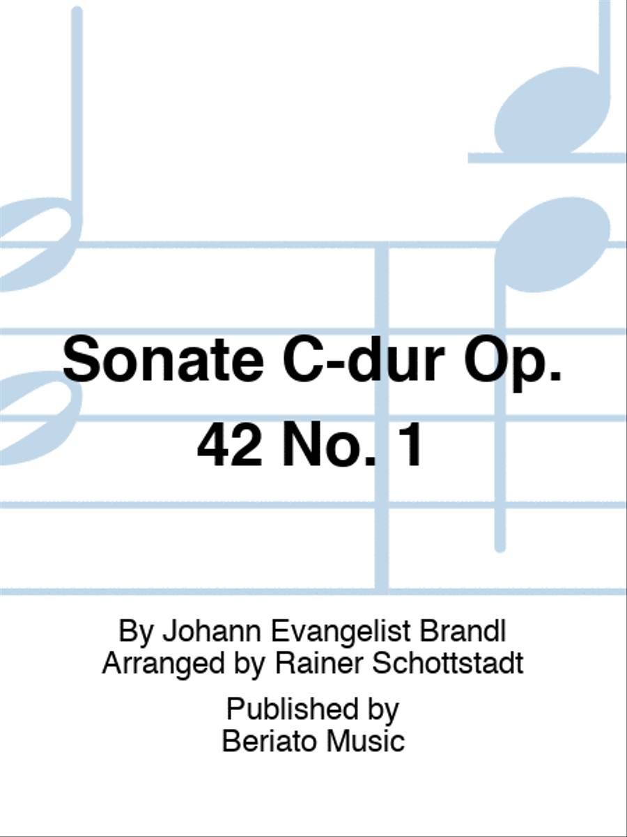 Sonate C-dur Op. 42 No. 1 Bassoon Solo scores gallery preview page 1