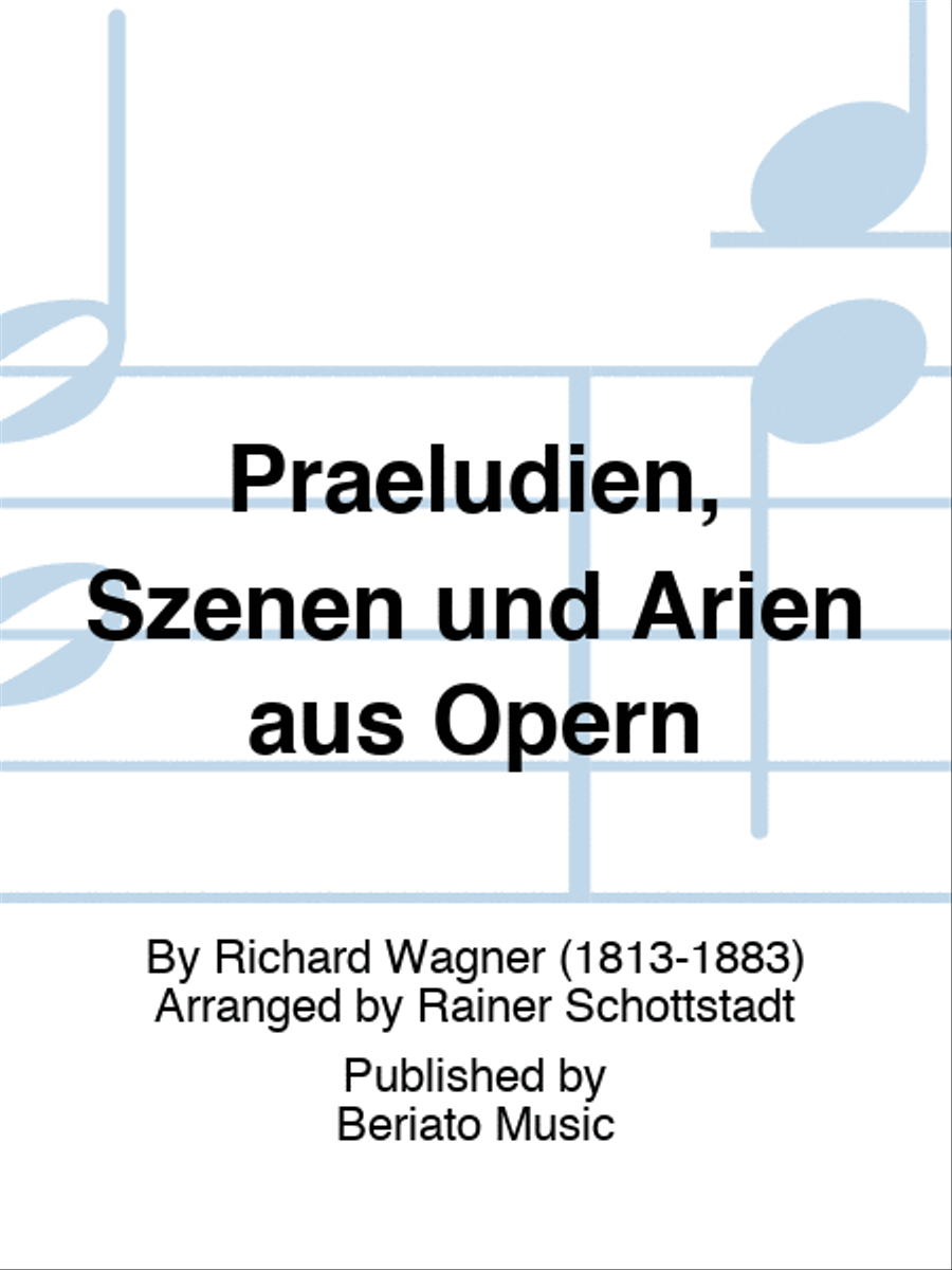 Praeludien, Szenen und Arien aus Opern Bass Clarinet scores gallery preview page 1