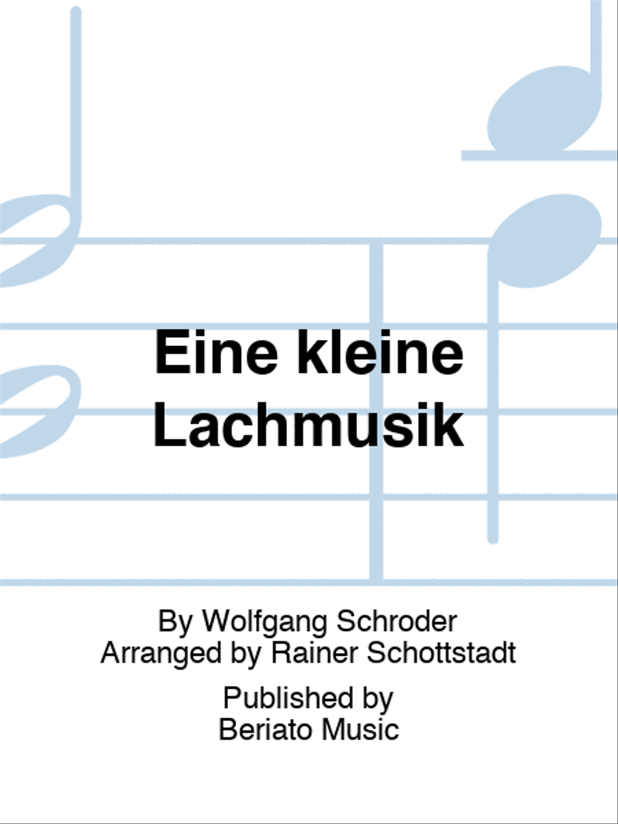 Eine kleine Lachmusik Bassoon Quartet scores gallery preview page 1