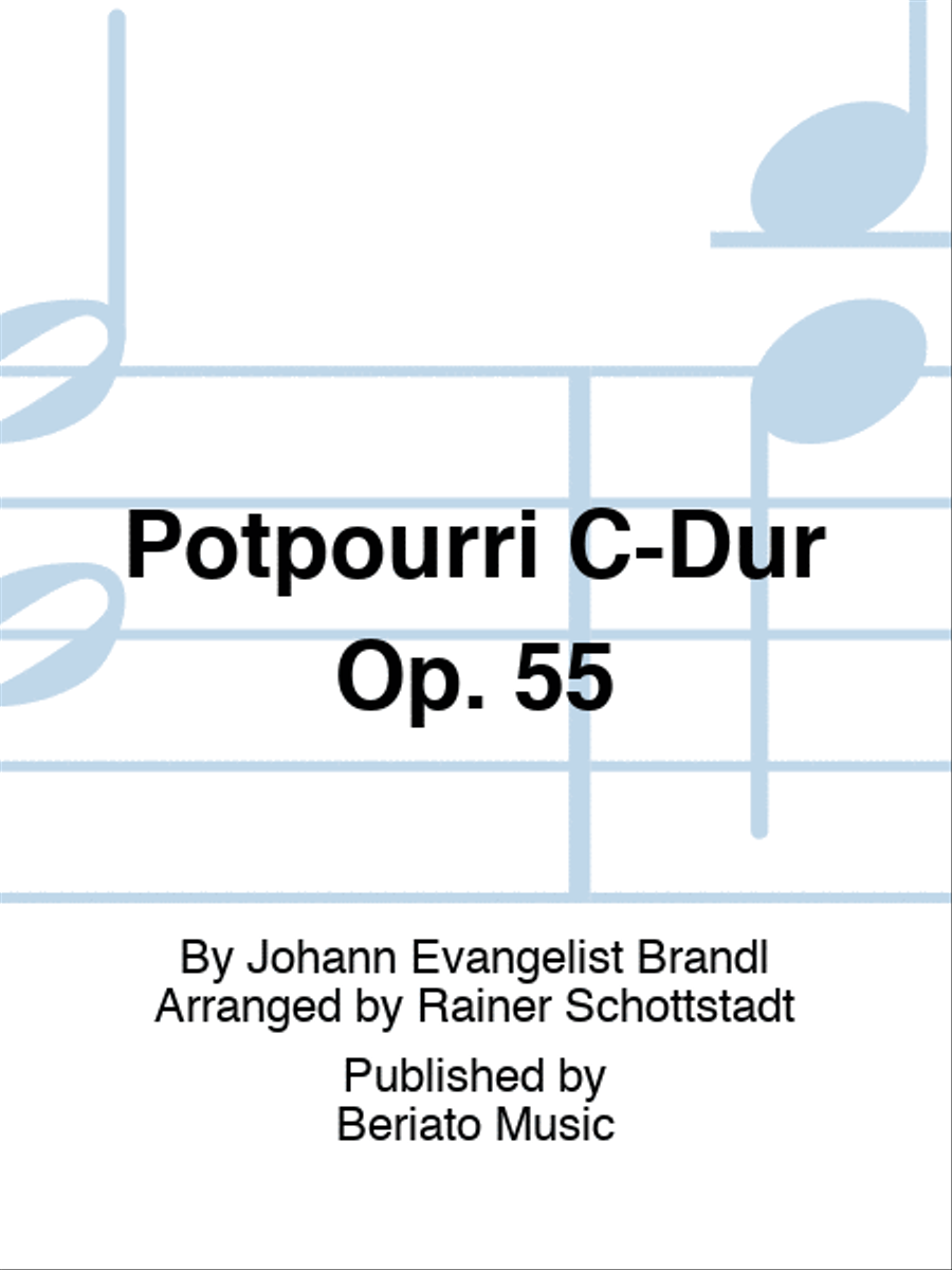 Potpourri C-Dur Op. 55 Clarinet scores gallery preview page 1