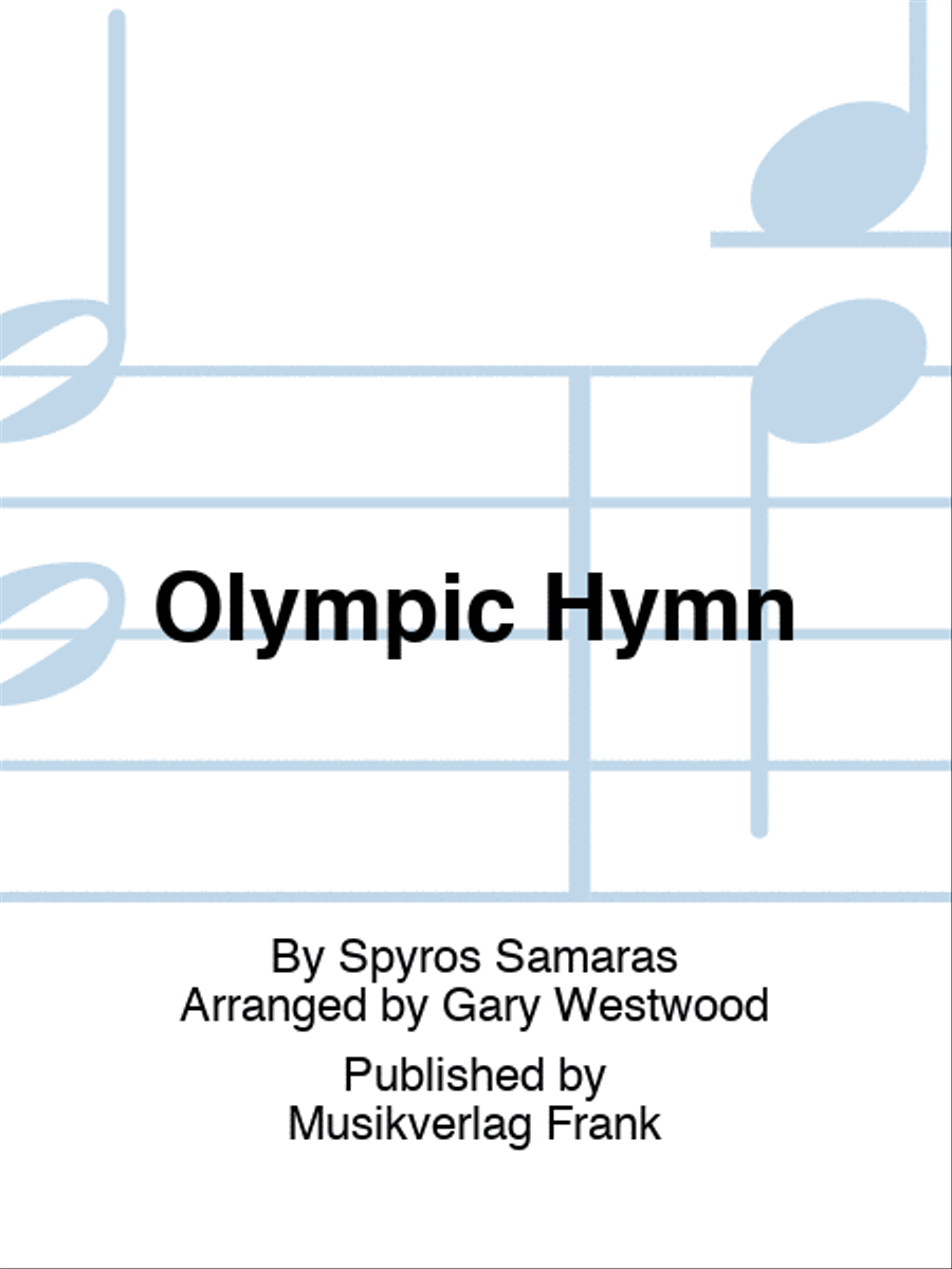 Olympic Hymn Concert Band scores gallery preview page 1