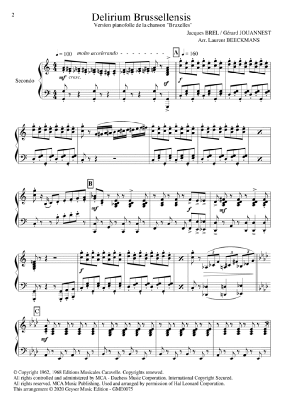 Lover Man (oh, Where Can You Be?) 1 Piano, 4-Hands scores gallery preview page 2