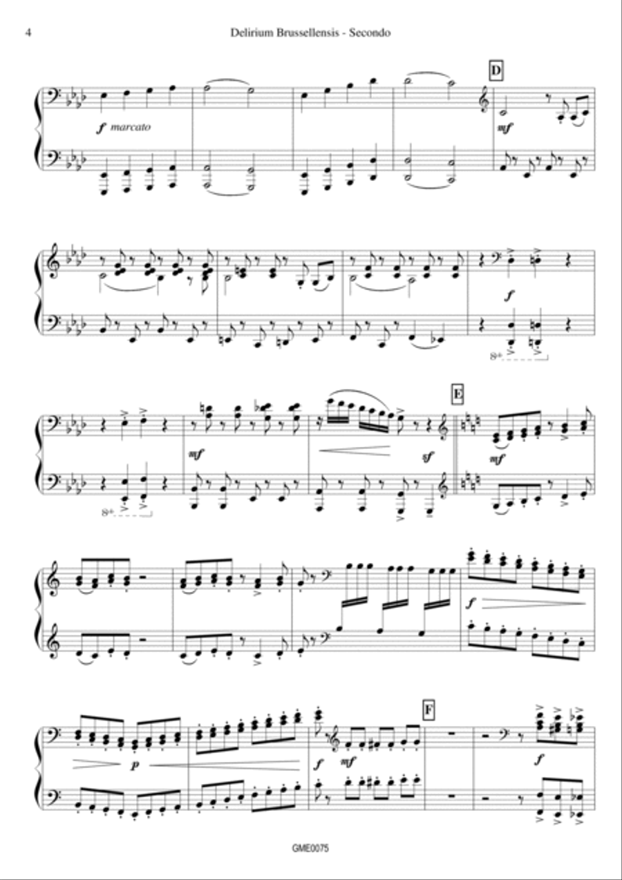 Lover Man (oh, Where Can You Be?) 1 Piano, 4-Hands scores gallery preview page 4