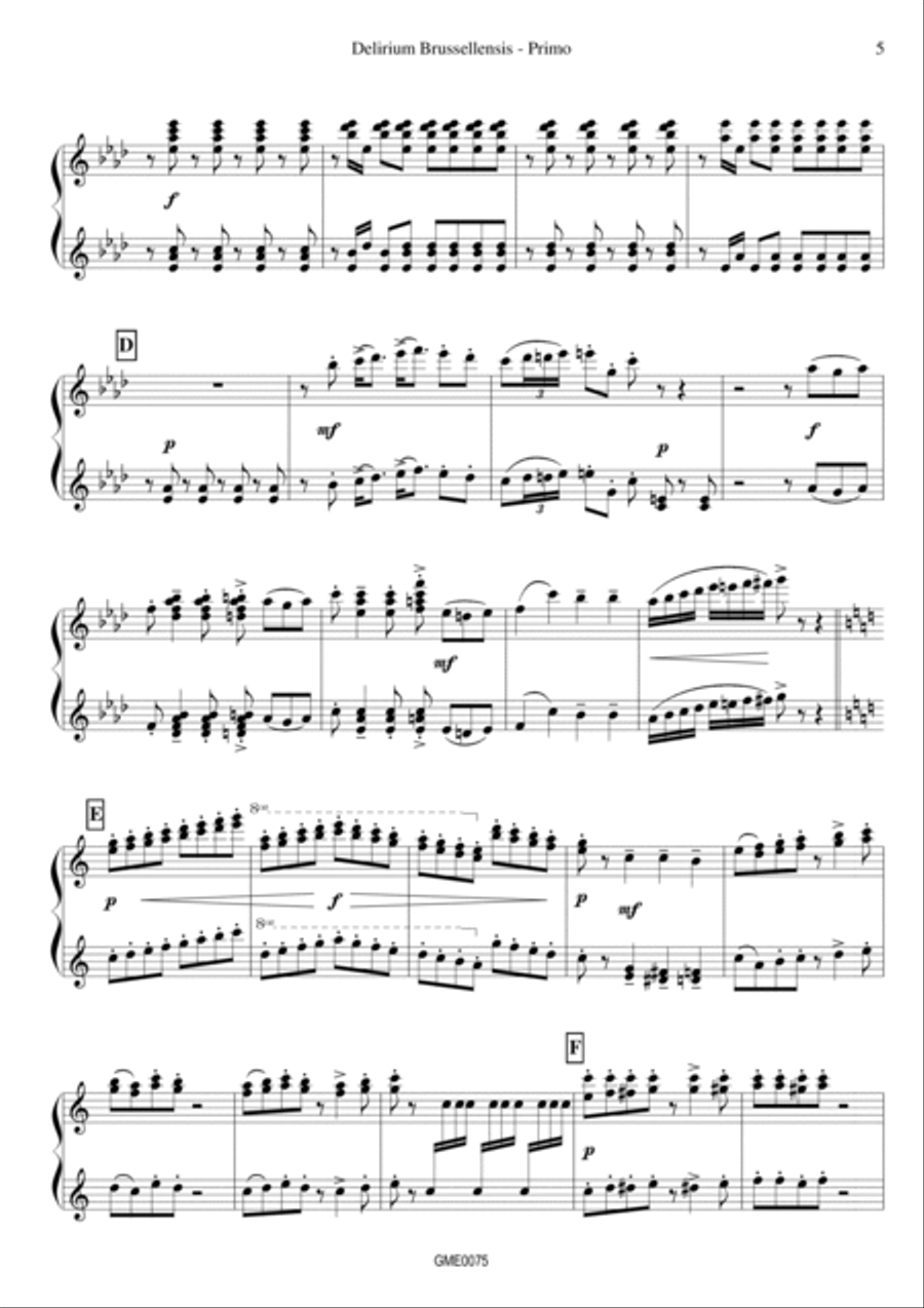 Lover Man (oh, Where Can You Be?) 1 Piano, 4-Hands scores gallery preview page 5