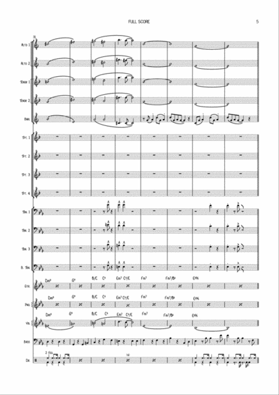 I've Got You Under My Skin by Cole Porter Jazz Ensemble - Digital Sheet Music page 5
