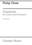 Glass - Concerto For Cello/Orchestra Full Score
