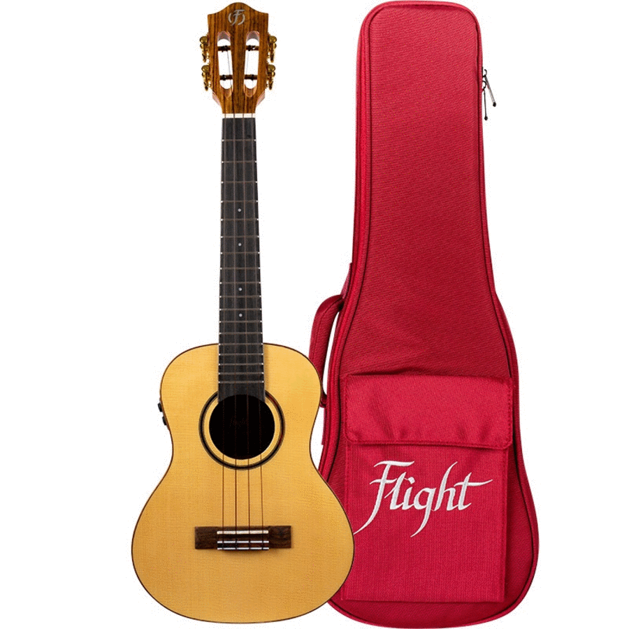 Flight Sophia Soundwave Tenor Electro Acoustic Uke W/Bag Ukulele scores gallery preview page 1