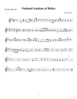 Belizean National Anthem