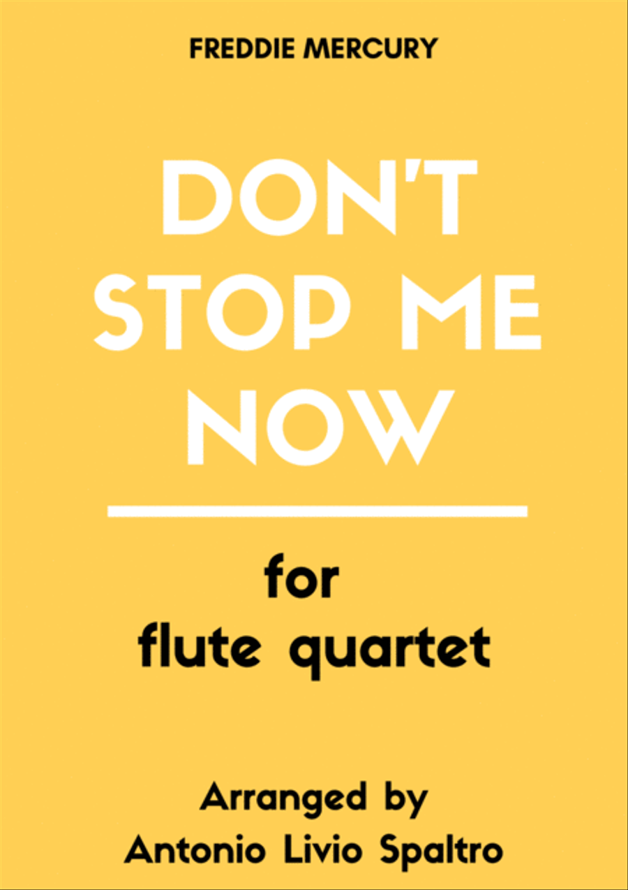 Don't Stop Me Now Woodwind Ensemble scores gallery preview page 1