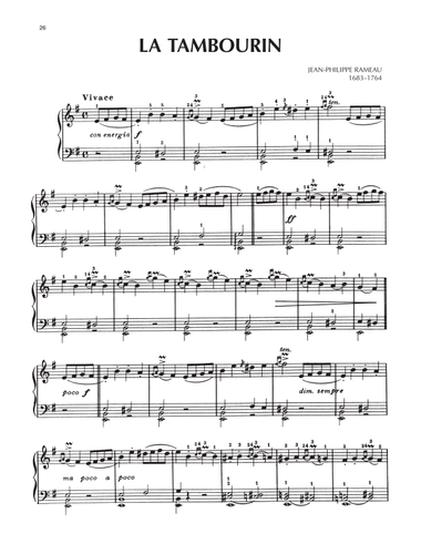 La Tambourin