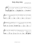 Holy, Holy, Holy (Easy Piano)