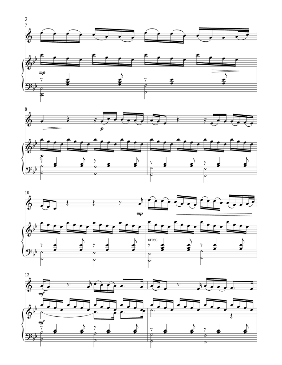 Who Am I? (from Les Miserables) Trumpet Solo scores gallery preview page 2
