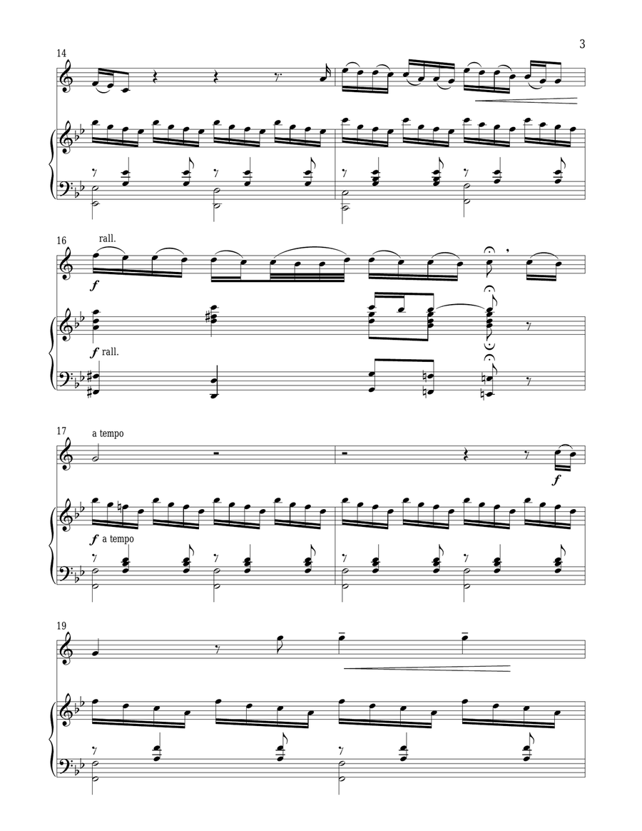 Who Am I? (from Les Miserables) Trumpet Solo scores gallery preview page 3
