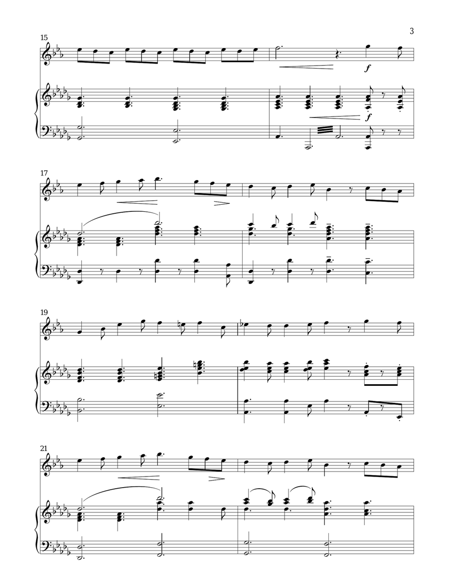 Do You Hear The People Sing? (from Les Miserables) Trumpet Solo scores gallery preview page 3