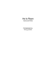 He Is Risen (orchestration)