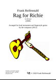 Rag for Richie (Ragtime for Lead instrument and Fingerstyle guitar)