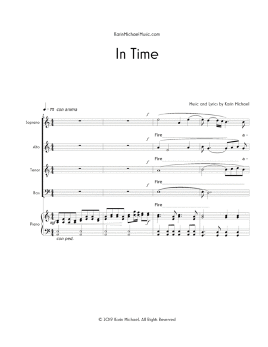 In Time 4-Part scores gallery preview page 2
