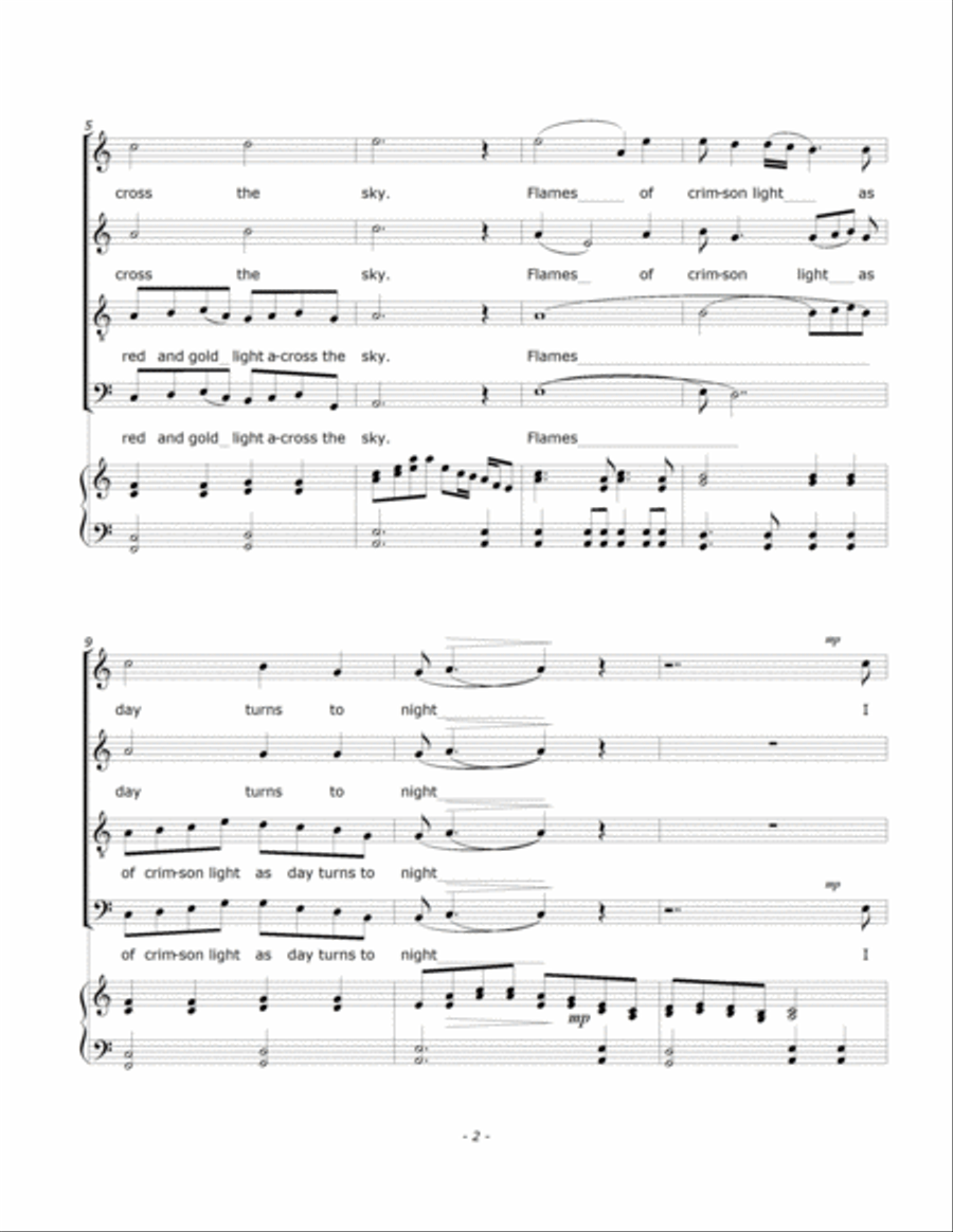 In Time 4-Part scores gallery preview page 3