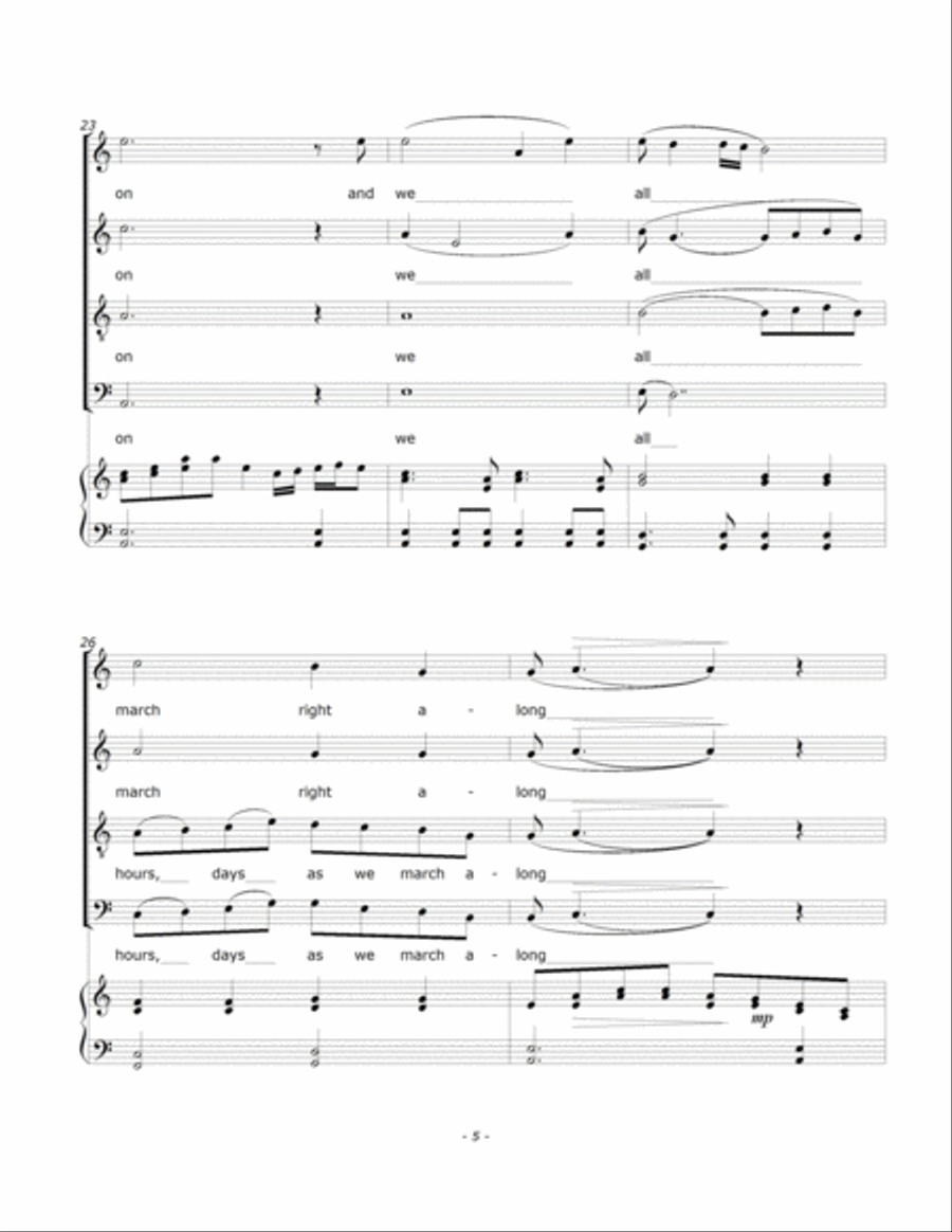 In Time 4-Part scores gallery preview page 6