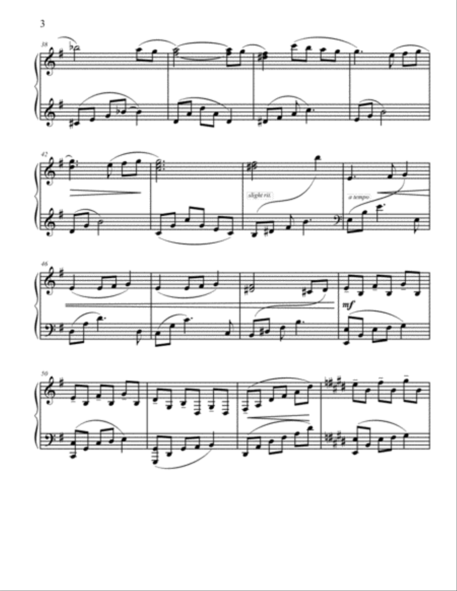 Reflections Piano Solo scores gallery preview page 3
