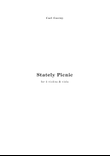 CZERNY : Stately Picnic, an easy trio for 2 violins & viola