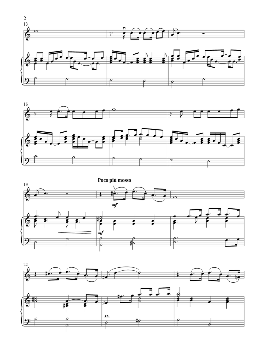 I Dreamed A Dream (from Les Miserables) Violin Solo scores gallery preview page 2