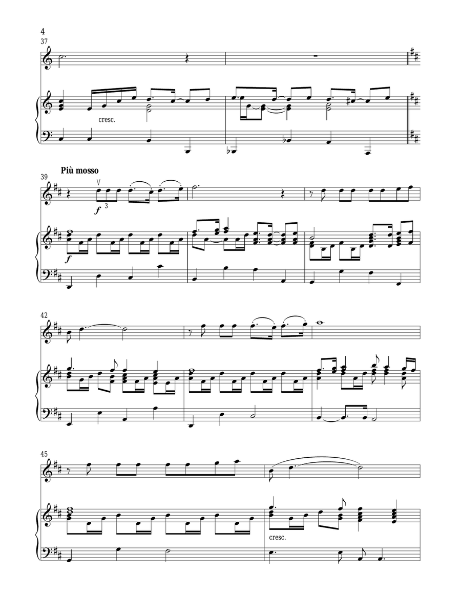 I Dreamed A Dream (from Les Miserables) Violin Solo scores gallery preview page 4