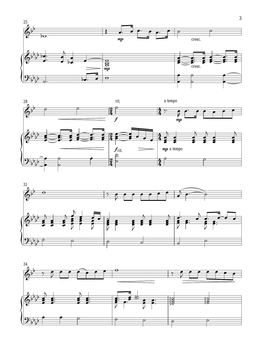 I Dreamed A Dream (from Les Miserables) Trumpet Solo scores gallery preview page 3