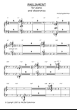 Parliament for piano and electronics