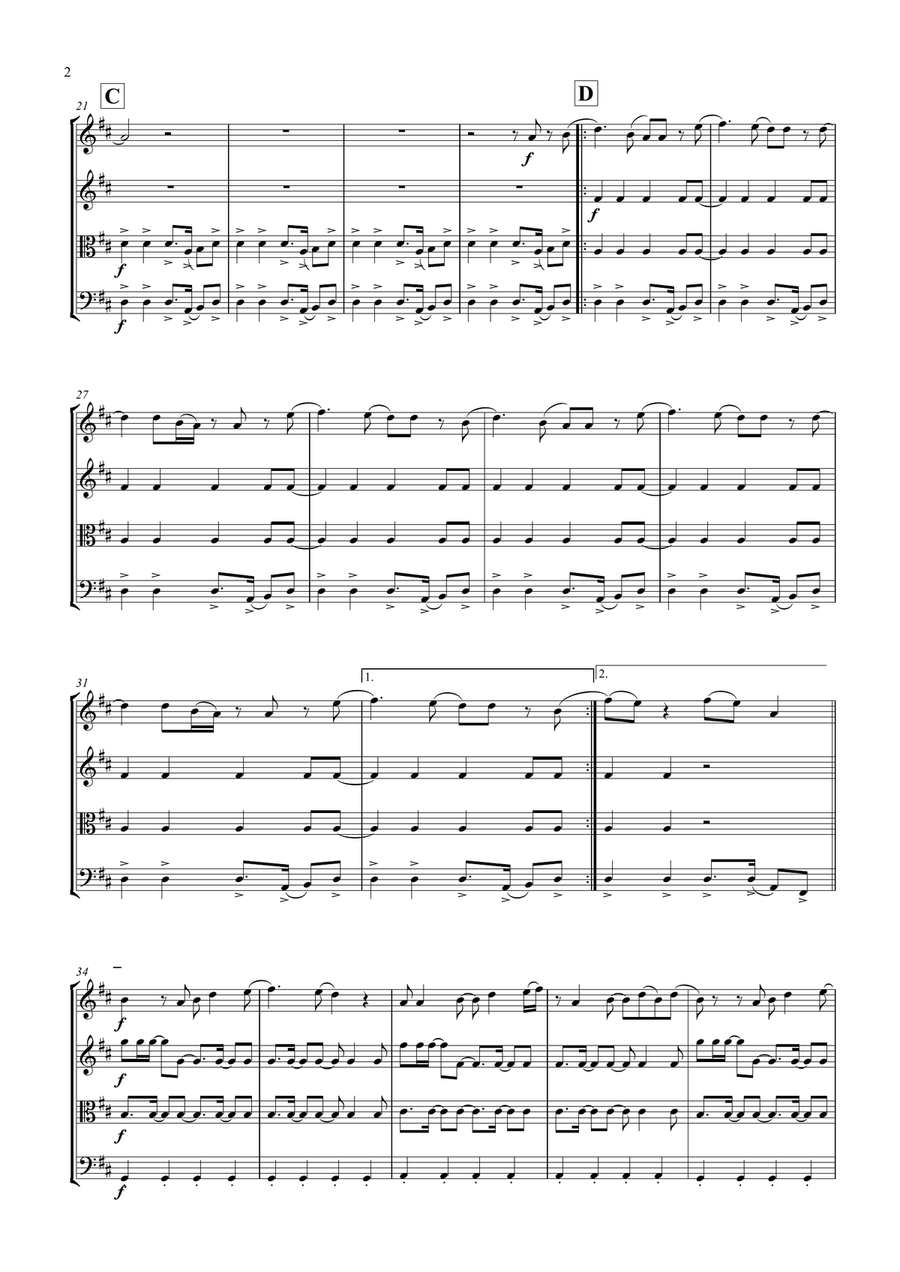 The Keeper String Quartet scores gallery preview page 3