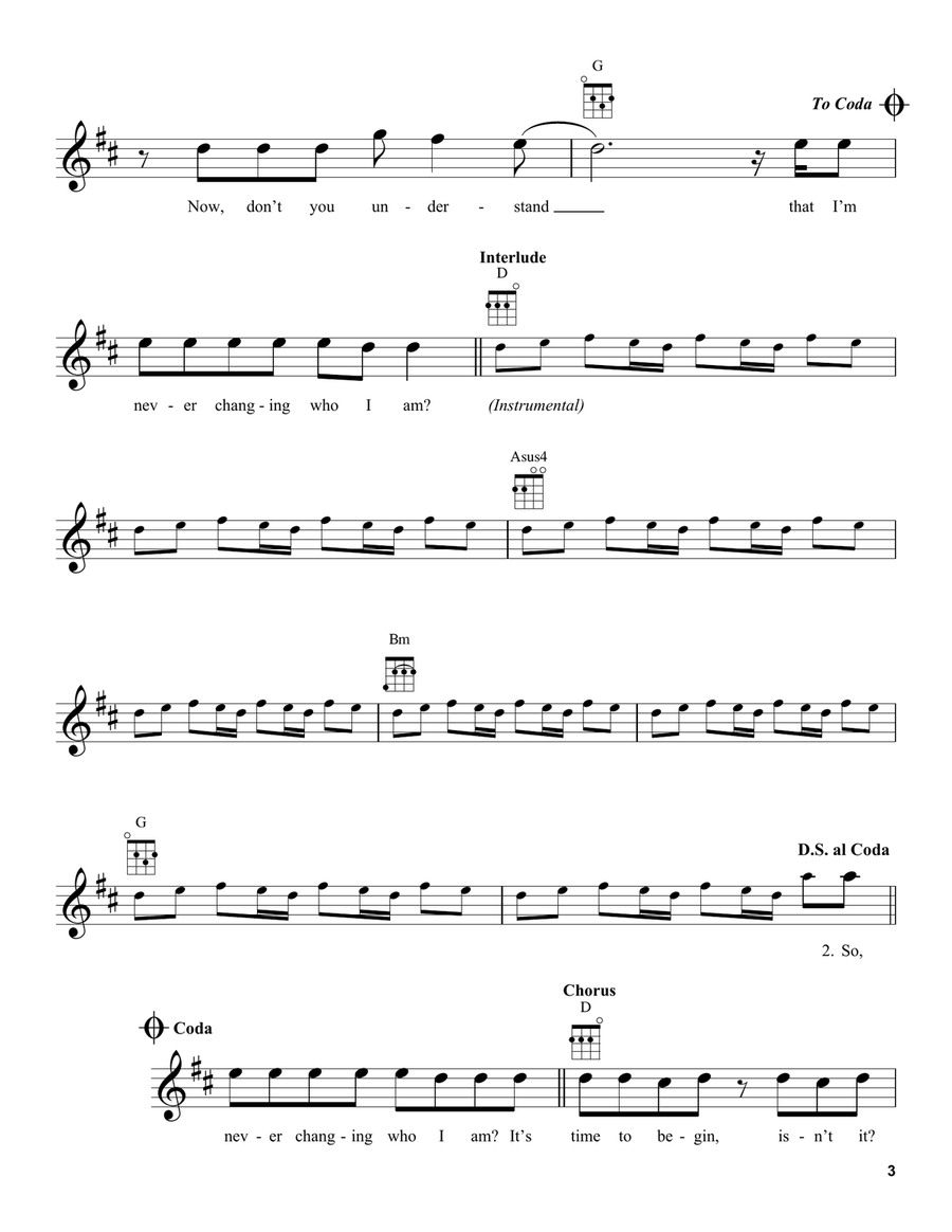 It's Time It's Time Ukulele scores gallery preview page 3