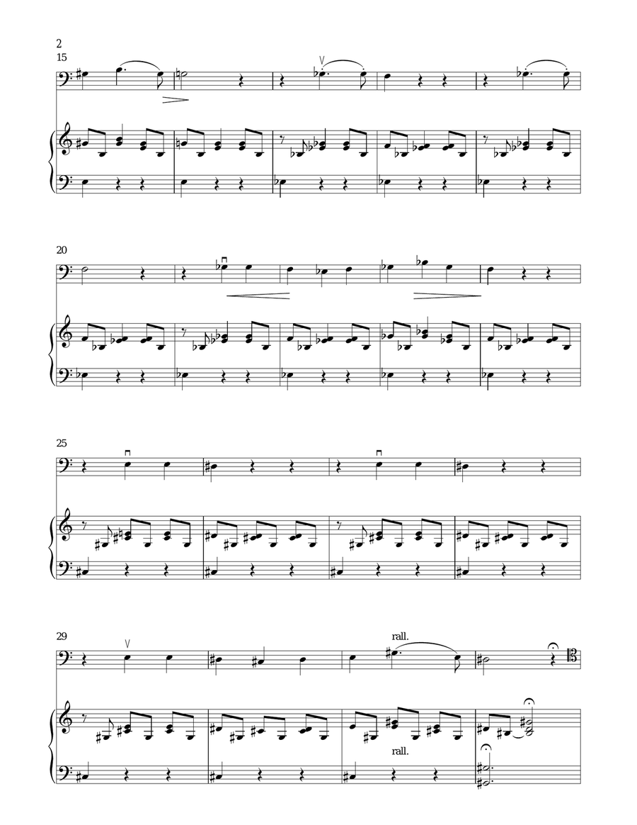 The Thénardier Waltz Of Treachery (from Les Miserables) Piano scores gallery preview page 2