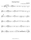 Amazing Grace for horn and piano (easy)