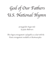 God of Our Fathers ORGAN SOLO