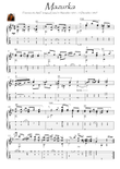Mazurka by Tarrega guitar solo
