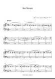 Mozart's Ave Verum (Easy version for Beginner piano)