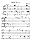 Waltz in old style