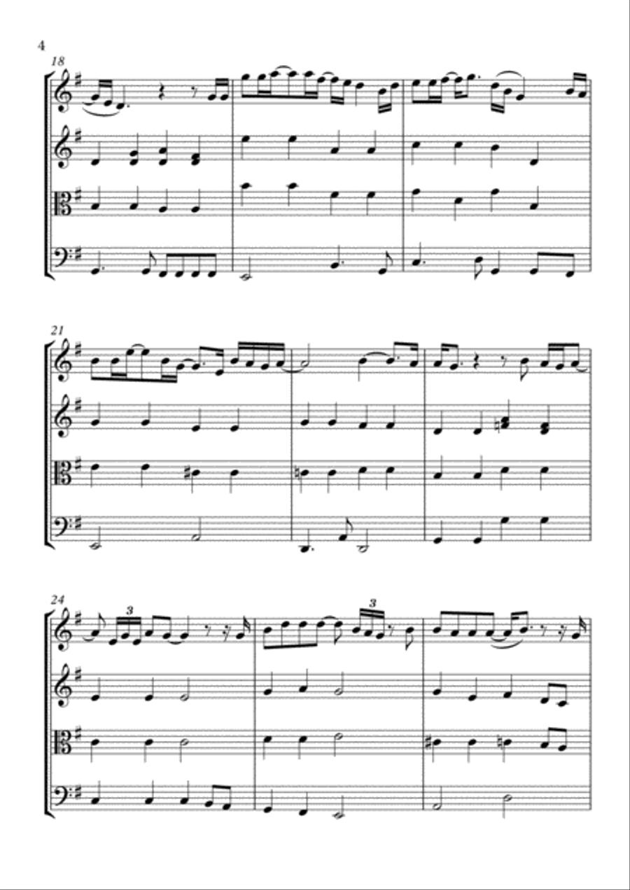 Desperado String Quartet scores gallery preview page 4
