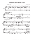 Amazing Grace - gospel style! (intermediate/advanced)