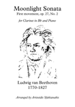 Moonlight Sonata, First Movement, Op. 27, No. 2