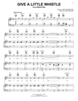 Give A Little Whistle (from Pinocchio)