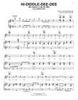 Hi-Diddle-Dee-Dee (An Actor's Life For Me) (from Pinocchio)